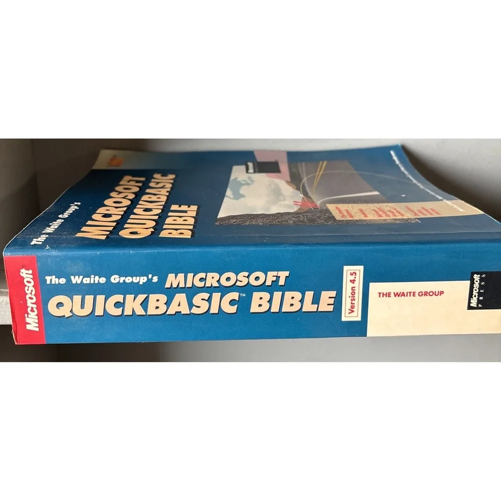 Waite Group's Microsoft QuickBASIC Bible - paperback Waite, Mitchell